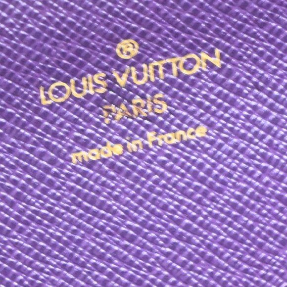 LOUIS VUITTON LV Logo Art Deco Clutch Hand Bag Epi Leather Yellow M52639 05YH583 - Picture 14 of 15